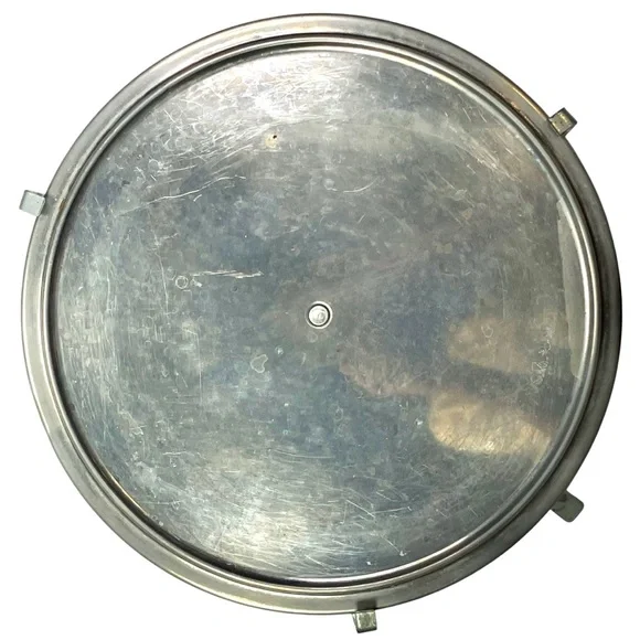 Mirro Aluminum Cake Saver Carrier Locking Lid W/ Handle Pan Vintage 60s USA Made - Picture 4 of 13